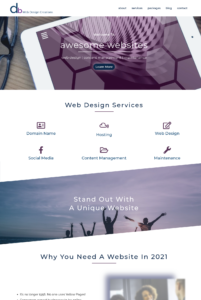 db Web Design Creations – web design _ content management _ maintenance